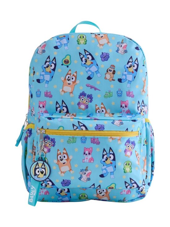 Bluey Other - Bluey All-Over Print 17" Laptop Backpack Kids School Bag